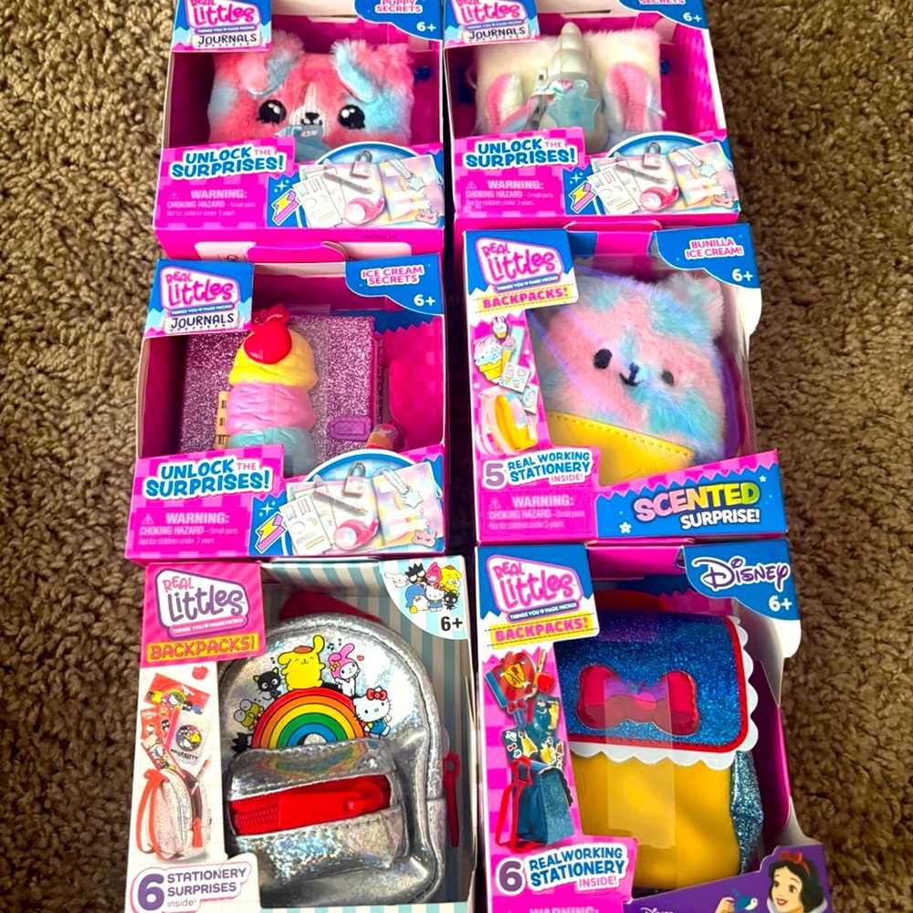 Real littles journals bundle.